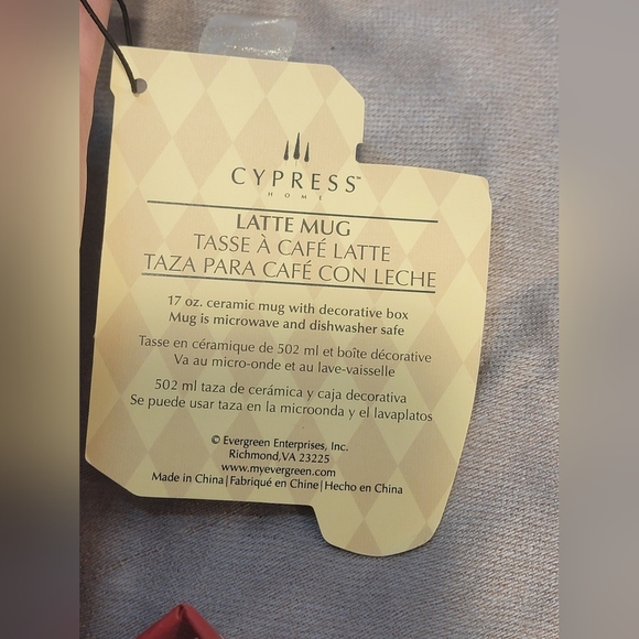 Paula Joerling Cypress Home Mug Pink Purse Mug NWT 17oz - Picture 11 of 15